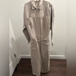 Michael Kors Linen Jumpsuit